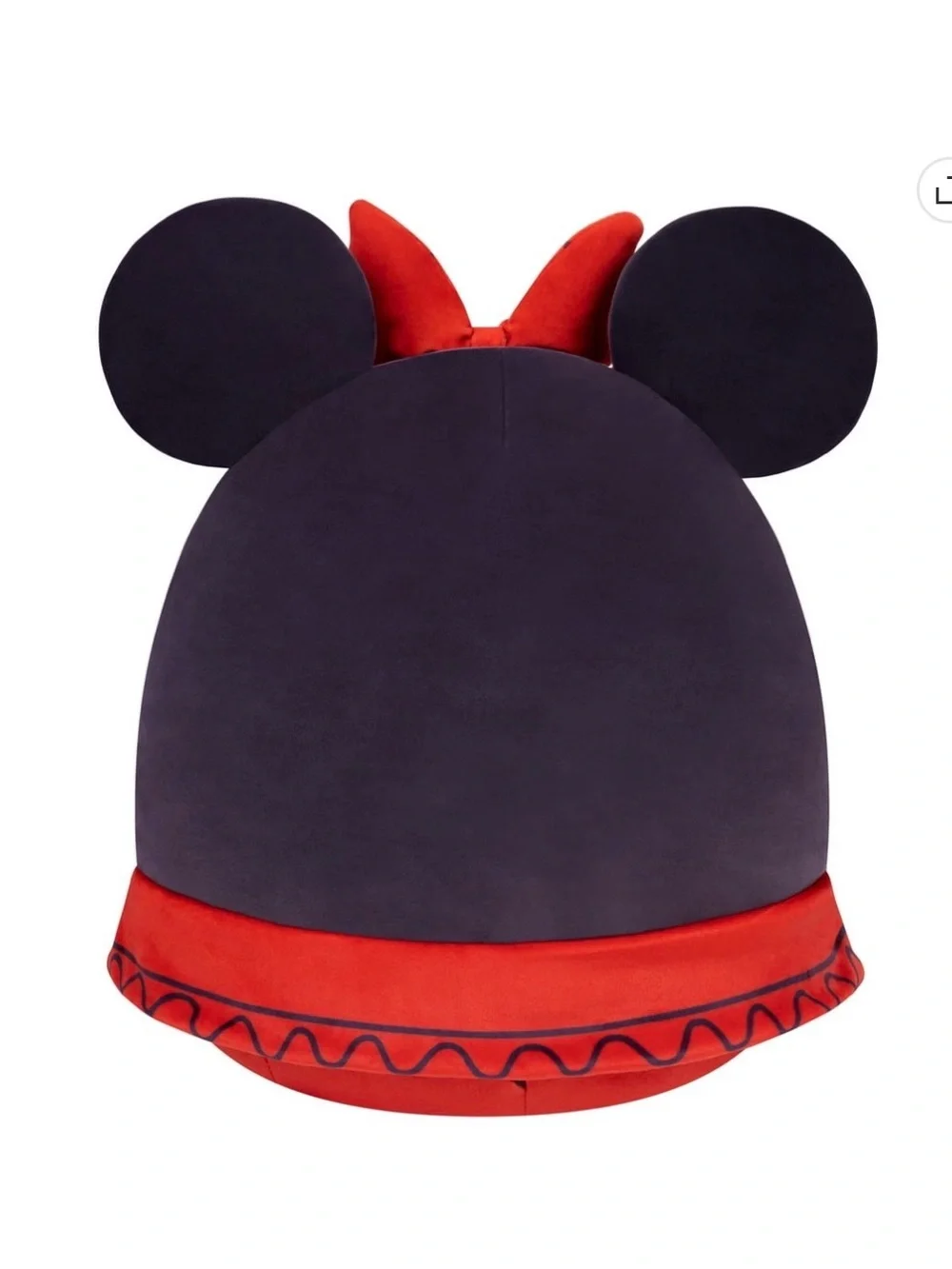 New! Disney Halloween 12” Skeleton Minnie Mouse Squishmallow Halloween Squad Co